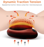 Relaxinghome Dispositivo de almohada de masaje eléctrico - Calefacción por infrarrojos del cuerpo del cuello del hombro - Deportes y relajación