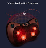 Relaxinghome Dispositivo de almohada de masaje eléctrico - Calefacción por infrarrojos del cuerpo del cuello del hombro - Deportes y relajación