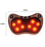 Relaxinghome Electric Massage Pillow Device - Shoulder Neck Body Infrared Heating - Sport and Relax