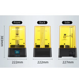 ANYCUBIC Stampante 3D Photon Mono con LCD monocromatico 2K da 2,8" - Alta velocità di stampa / Area di stampa media / Alta precisione / Cornice robusta