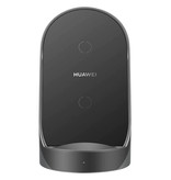 Huawei CP62 SuperCharge - Cargador inalámbrico de carga rápida Cargador universal Qi 40W Soporte para teléfono Carga inalámbrica Negro