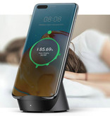 Huawei CP62 SuperCharge - Ładowarka bezprzewodowa Szybka ładowarka Uniwersalna ładowarka Qi 40W Uchwyt na telefon Bezprzewodowe ładowanie Czarny