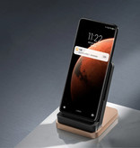 Xiaomi Chargeur sans fil 55W - Charge rapide Qi Chargeur universel Support de téléphone Charge sans fil Noir