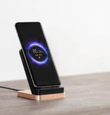 Xiaomi 55W Kabelloses Ladegerät - Schnellladung Qi Universal-Ladegerät Telefonhalter Kabelloses Aufladen Schwarz