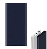 Xiaomi Mi Powerbank 2 - 10 000 mAh z 2 portami ładowania - Stan baterii LED Zewnętrzna ładowarka awaryjna Ładowarka Niebieska