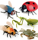 Stuff Certified® Home Fly avec télécommande IR - RC Toy Controlable Robot Insecte Bleu