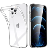 Stuff Certified® Funda transparente transparente para iPhone 13 Pro Funda de silicona TPU