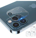 Stuff Certified® Cover per fotocamera in vetro temperato per iPhone 13 Pro in confezione da 3 - Protezione antiurto per la custodia