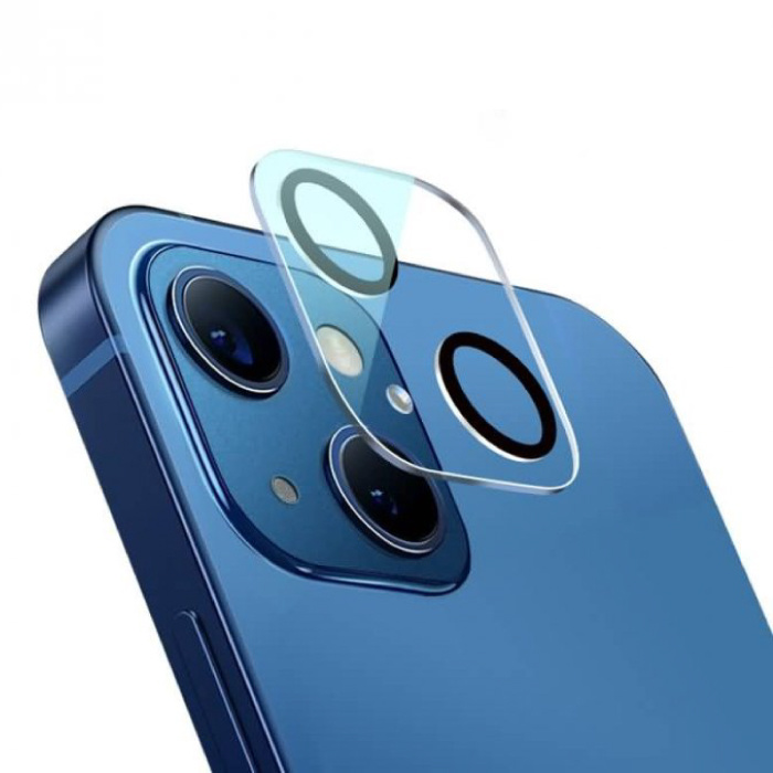 Custodia per fotocamera in vetro temperato mini per iPhone 13 in confezione da 3 - Protezione per custodia antiurto