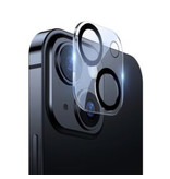 Stuff Certified® Pack de 3 étuis pour objectif d'appareil photo en verre trempé pour iPhone 13 Mini - Protection antichoc