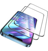Stuff Certified® Paquete de 2 protectores de pantalla de privacidad para iPhone 13 con cubierta completa - Película de vidrio templado Vidrio templado