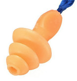 Stuff Certified® Tappi per le orecchie in silicone con cordino per il collo - Tappi per le orecchie Tappi per le orecchie per dormire Viaggiare Nuoto - Isolamento morbido antirumore - Blu