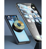 Kuulaa Bezprzewodowa Ładowarka Qi 10 000 mAh + Akumulator Awaryjny Power Bank - Bezprzewodowa Ładowarka PD QC3.0 Czarna