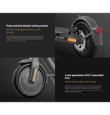 Xiaomi Trottinette Électrique Mi 1S Ultralight - Off-Road Smart E Step - 250W - 25 km/h - Roues 8.5 pouces Noir