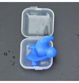 Stuff Certified® Siliconen Oorplugs voor Zwemmen en Duiken - Waterdichte Oordopjes Earplugs Blauw