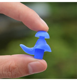 Stuff Certified® Siliconen Oorplugs voor Zwemmen en Duiken - Waterdichte Oordopjes Earplugs Groen