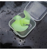 Stuff Certified® Siliconen Oorplugs voor Zwemmen en Duiken - Waterdichte Oordopjes Earplugs Groen