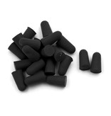 Voguish 20-Pack Schuim Oorplugs - Oordopjes Earplugs voor Slapen Reizen Zwemmen Foam - Zacht Anti Geluid Isolatie - Zwart