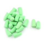 KOQZM 20-Pack Foam Ear Plugs - Earplugs Earplugs for Sleeping Travel Swimming Foam - Soft Anti Noise Isolation - Green