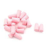 KOQZM 20-Pack Foam Earplugs - Earplugs Earplugs for Sleeping Travel Swimming Foam - Soft Anti Noise Isolation - Pink