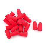 KOQZM 20-Pack Foam Earplugs - Earplugs Earplugs for Sleeping Travel Swimming Foam - Soft Anti Noise Isolation - Red