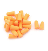 KOQZM 20er-Pack Schaumstoff-Ohrstöpsel - Ohrstöpsel Ohrstöpsel zum Schlafen Reisen Schwimmen Schaumstoff - Weiche Geräuschisolierung - Orange