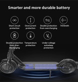 Xiaomi Mi Electric Scooter 3 - Ultraligero Off-Road Smart E Step - 600W - 25 km / h - Ruedas de 8.5 pulgadas - Negro