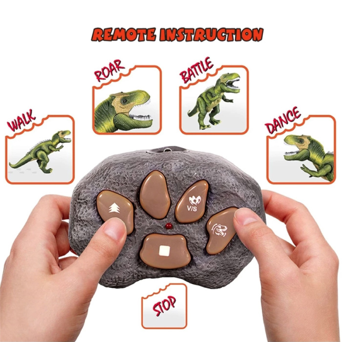Dinosaure RC (T-Rex) avec télécommande - Jouet contrôlable