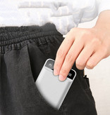 Tollcuudda Dual 2x porta USB Mini Powerbank 50.000mAh - Display a LED Caricabatteria esterno per batteria di emergenza Caricabatterie nero