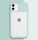 Stuff Certified® iPhone 13 Mini Camera Protection Case - Soft TPU Transparent Lens Case Cover Light Green