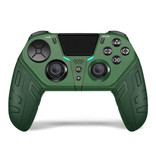 ALUNX Elite Gaming Controller para PlayStation 4 - Gamepad Bluetooth PS4 con vibración verde
