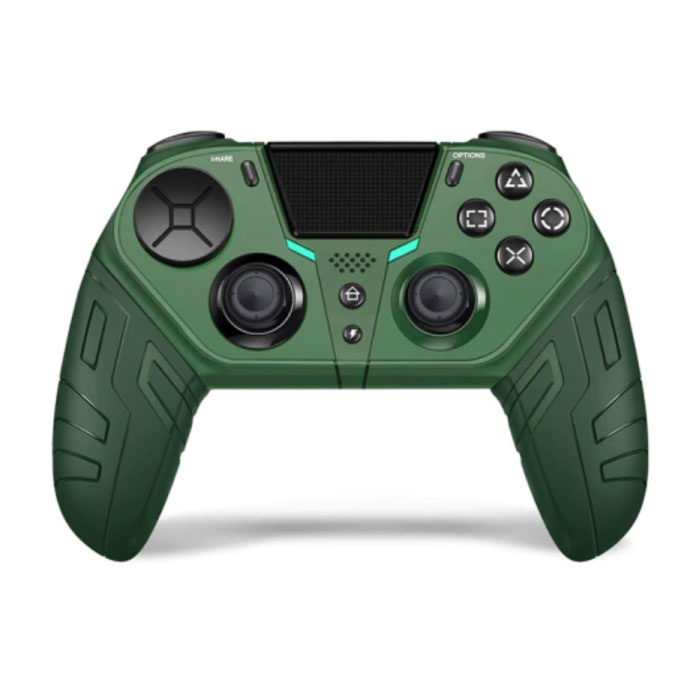 Elite Gaming Controller para PlayStation 4 - Gamepad Bluetooth PS4 con vibración verde