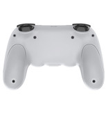 ALUNX Controlador de juegos para PlayStation 4 - Gamepad Bluetooth PS4 con vibración blanca