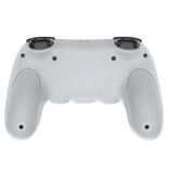 ALUNX Controller di gioco per PlayStation 4 - Gamepad Bluetooth PS4 con vibrazione bianca