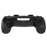 ALUNX Controlador de juegos para PlayStation 4 - Gamepad Bluetooth PS4 con vibración negro