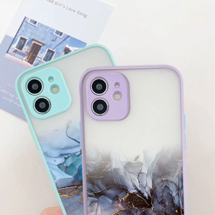 Funda Bumper con Impresión para iPhone 13 - Funda Silicona TPU Antigolpes