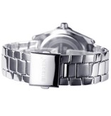 Curren Montre Mécanique Business Homme - Mouvement Quartz Bracelet Acier Inoxydable Argent Noir