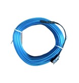 YJHSMT Bande LED Néon 1 Mètre - Tube Eclairage Flexible avec Adaptateur Pile AA Etanche Bleu