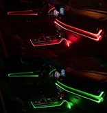 YJHSMT Neon LED Strip 5 Meter - Flexible Lighting Tube with AA Battery Adapter Waterproof Green