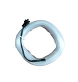 YJHSMT Tira de LED de neón de 5 metros - Tubo de iluminación flexible con adaptador de batería AA impermeable azul hielo