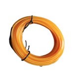 YJHSMT Bande LED Néon 3 Mètres - Tube Eclairage Flexible avec Adaptateur Pile AA Etanche Orange