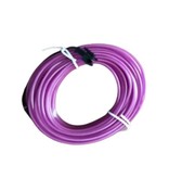 YJHSMT Ruban LED Néon 1 Mètre - Tube Eclairage Flexible avec Adaptateur USB Etanche Violet
