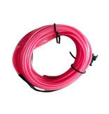 YJHSMT Neon LED Strip 10 Meter - Flexible Lighting Tube with AA Battery Adapter Waterproof Pink