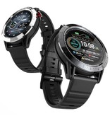 Lokmat Comet Smartwatch - Monitoraggio del sonno Fitness Sport Activity Tracker Smartphone Watch iOS Android IP68 - Impermeabile iPhone Samsung Huawei Silver