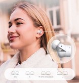 1MORE Auriculares inalámbricos PistonBuds Pro - Auriculares con control táctil con cancelación de ruido ANC TWS Bluetooth 5.2 Auriculares Auriculares Auriculares Blanco