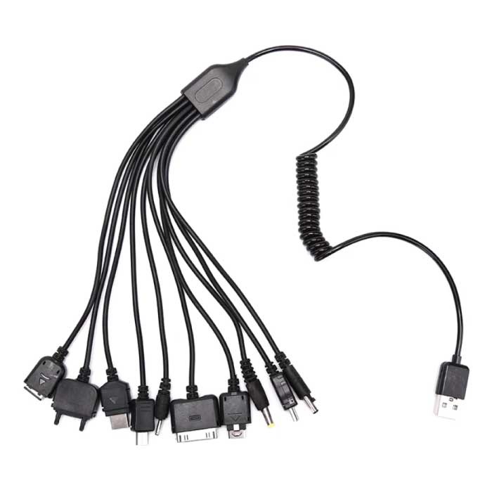 10 in 1 multifunktionales USB-Kabel – Ladegerät Datenadapter Universal