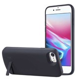 Stuff Certified® iPhone 8 Plus Powercase 10,000mAh Powerbank Case Cargador Batería Cover Case Negro