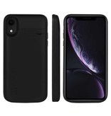 Stuff Certified® iPhone XS Powercase 10 000 mAh Powerbank Case Charger Battery Cover Case Noir