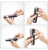 Stuff Certified® iPhone XR Etui Powerbank 10 000 mAh Etui Ładowarka Etui na baterie Czarne