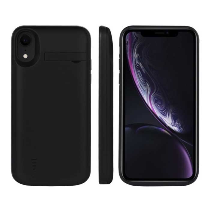 Stuff Certified® iPhone 11 Powercase 10 000 mAh Powerbank Case Charger Battery Cover Case Noir